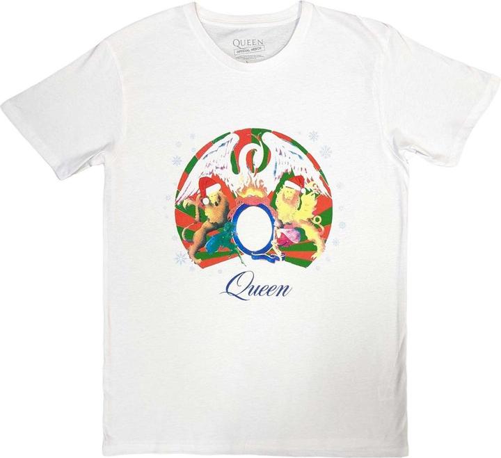 Immagine prodotto Queen Maglietta Unisex Adulto Snowflake Crest (S)