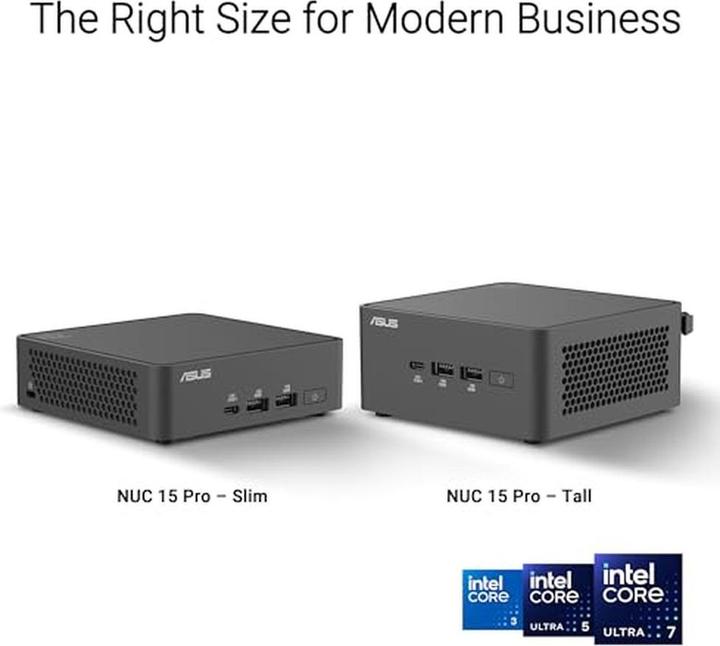 Actual product image ASUS NUC 15 Pro+ (Intel Core Ultra 7 255H)