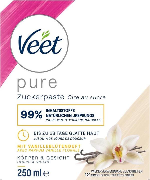 Actual product image Veet Sugaring sugar paste vanilla blossom (250 ml, 1 x, 440 g)