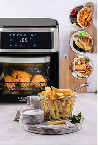 Productafbeelding Adler AD 6309 Friteuse Eén/Één Onafhankelijke Hetelucht Friteuse