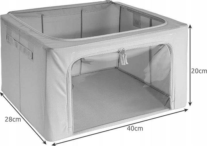 Produktbild Ruhhy Aufbewahrungsboxen für Textilien - 2er-Pack (20 l)