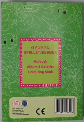 Immagine prodotto Wins Holland Libretto da colorare e giochi, set da 24.