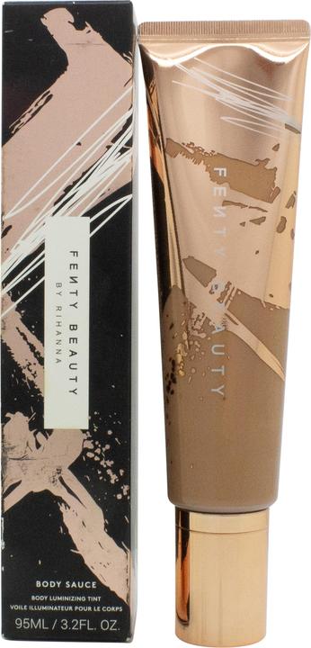 Actual product image Fenty Beauty Body Sauce Luminous Tint 02 Hunnie Hunnie - New in Box (02 Hunnie Hunnie, Highlighter)