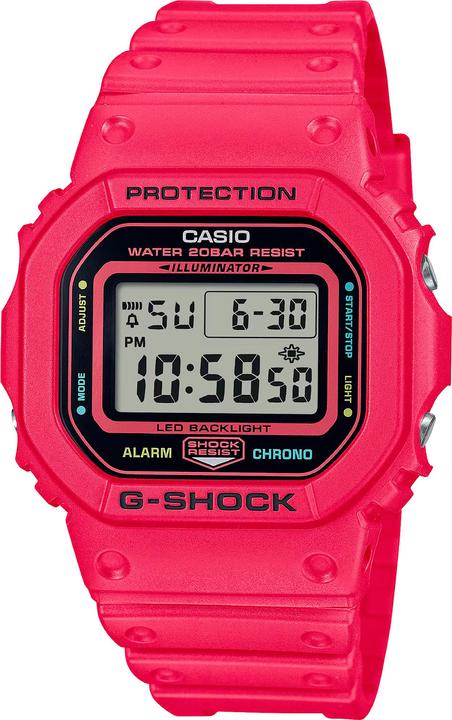 G-Shock DW-5600EP-4ER (Sportuhr, Digitaluhr, 42.80 mm)