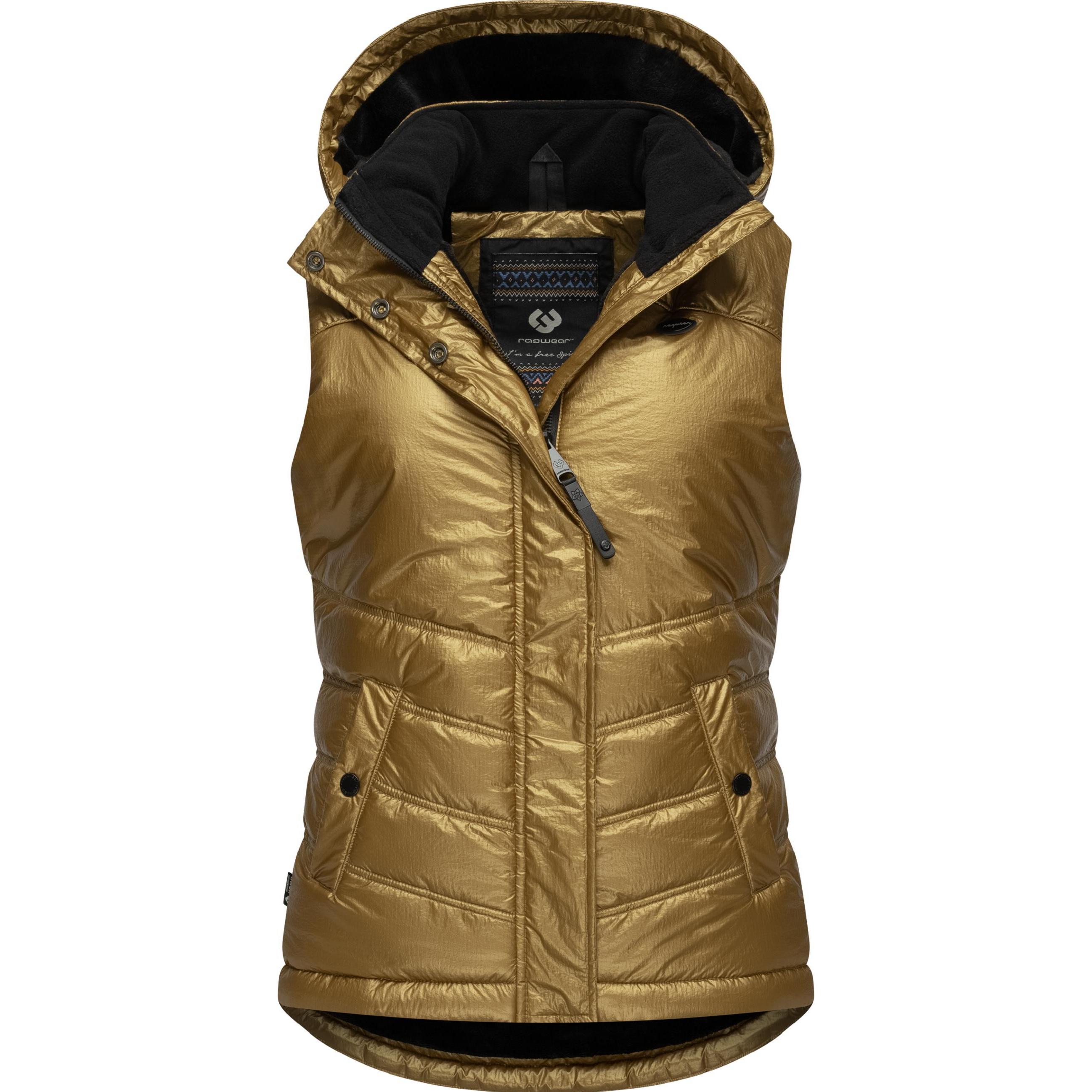 Ragwear, Damen, Weste, Hesty Bling, Gold, (XL)
