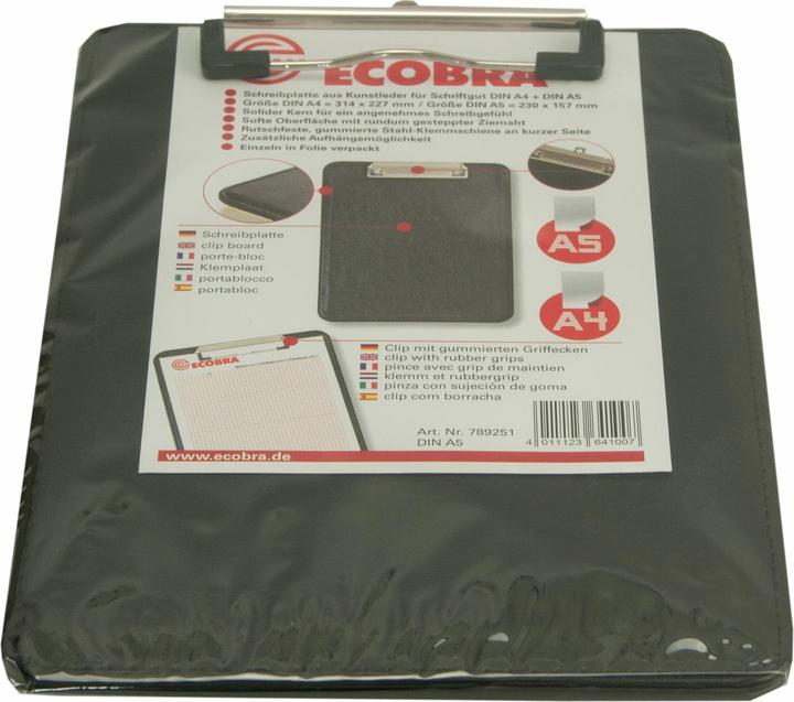 Immagine prodotto Ecobra Piani di scrittura in pelle artificiale (16 x 24 cm)