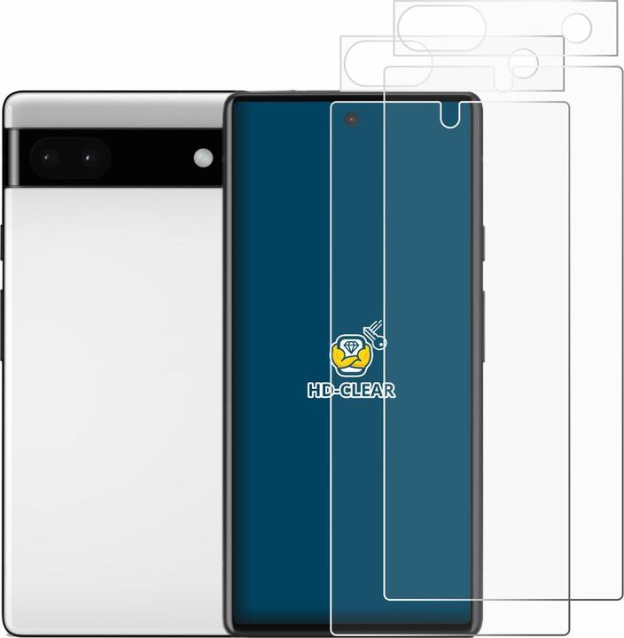 Produktbild BROTECT Schutzfolie Displayschutz Klar (2 Stück, Google Pixel 6a)