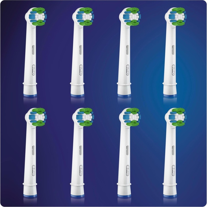 Actual product image Oral-B Precision Clean with CleanMaximiser Technology Electric Toothbrush Heads (8 x)