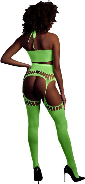 Produktbild Ouch! Two Piece with Crop Top and Stockings (One Size)