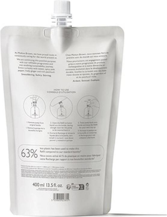 Actual product image Molton Brown Bath Body Fiery P P Liquid HW Refill 400 ml (400 ml)