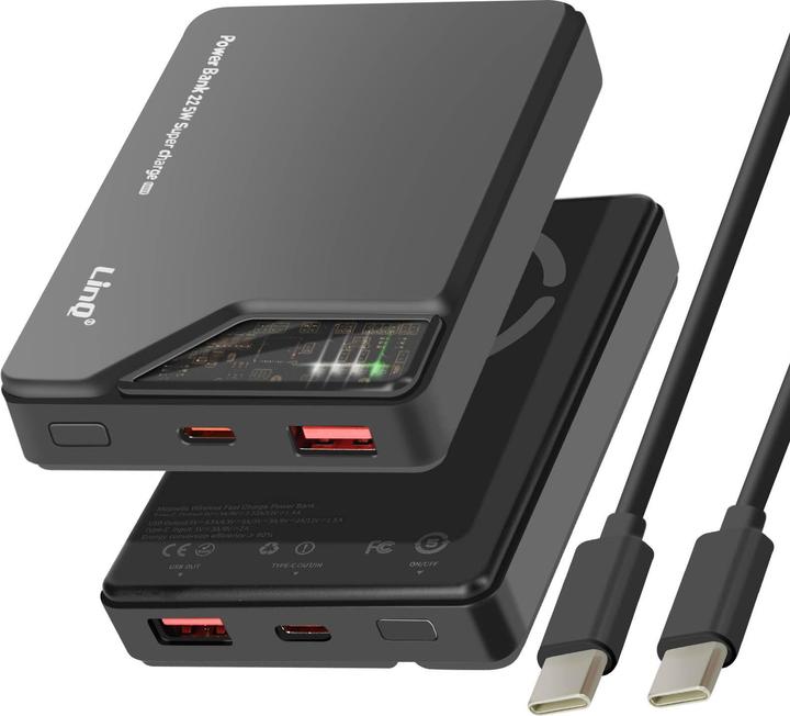 Actual product image LinQ BW15806 15,000mAh MagSafe Powerbank (15000 mAh)
