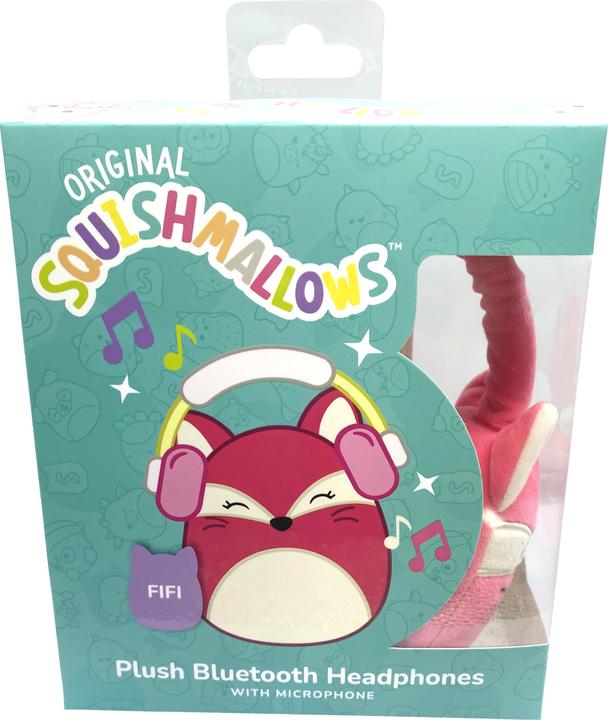 Produktbild Squishmallows Plush Bluetooth Headphones - Fifi (608091)