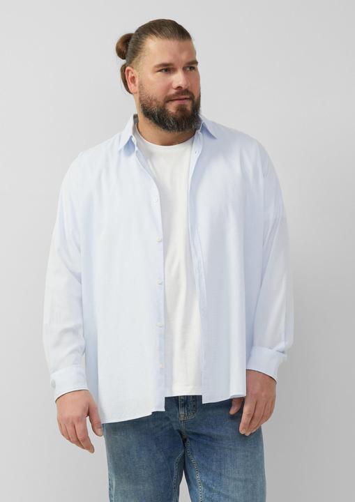 Immagine prodotto s.Oliver Hemd Regular: Baumwollhemd mit Strukturmuster (3XL)