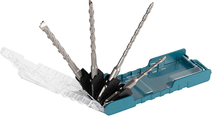 Productafbeelding Makita E-13596 SDS-PLUS metselboorset 4 stuks (10 mm, 5 mm, 8 mm, 6 mm)