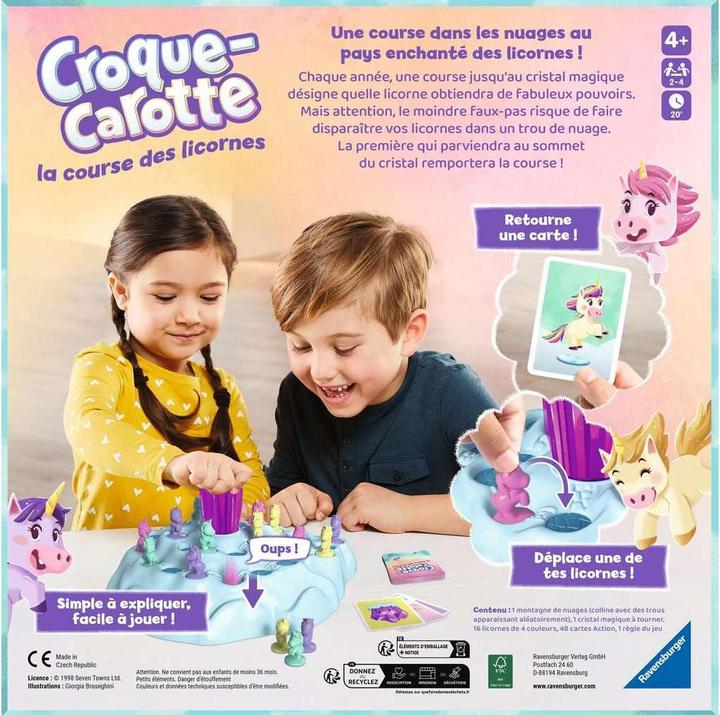Actual product image Ravensburger Croque Carotte (French, 2 - 4 Players)
