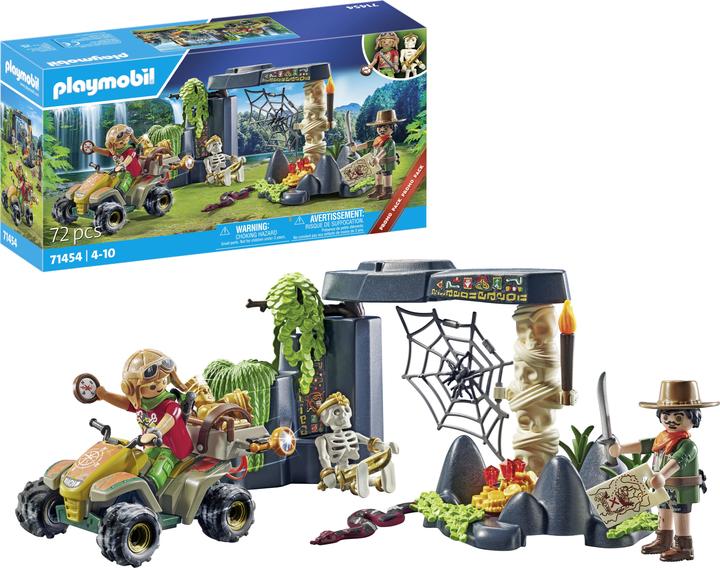 Actual product image Playmobil 71454 Treasure Hunt in the Jungle (71454)