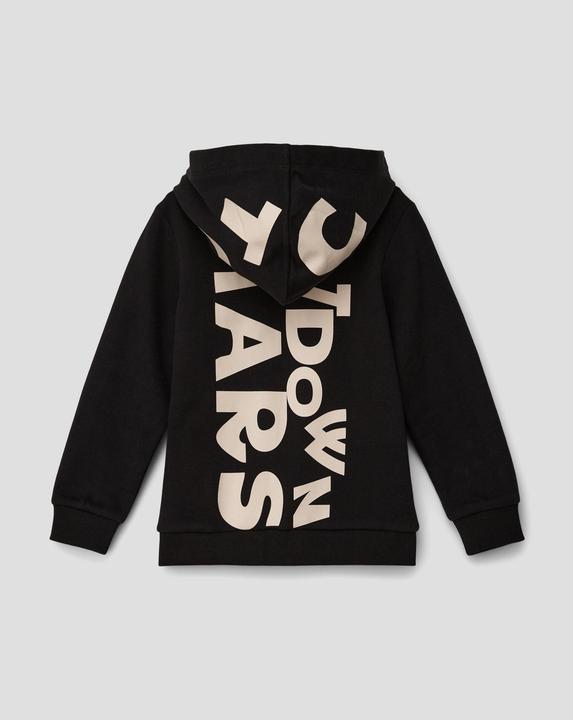 Produktbild s.Oliver Sweatshirt Jacke Sweatjacke mit grossem Rückenprint (104, 110)