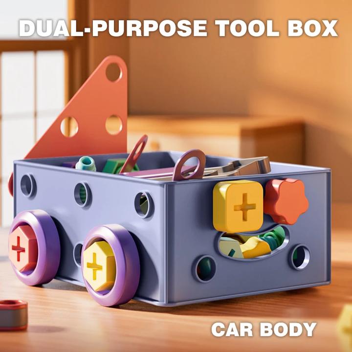 Image du produit Activity Board Kit de réparation de vis pour enfants Jouet pour mère Outil de démontage et d'assemblage Ensemble