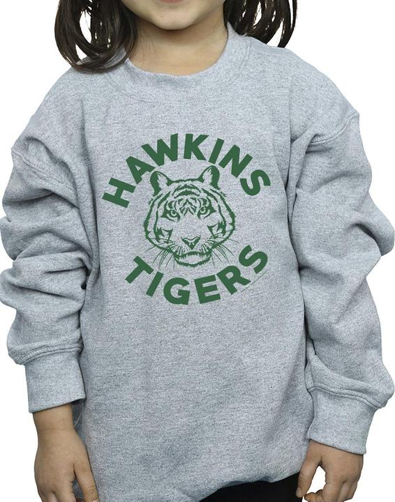 Produktbild Netflix Stranger Things Hawkins Tigers Sweatshirt Mädchen (128)