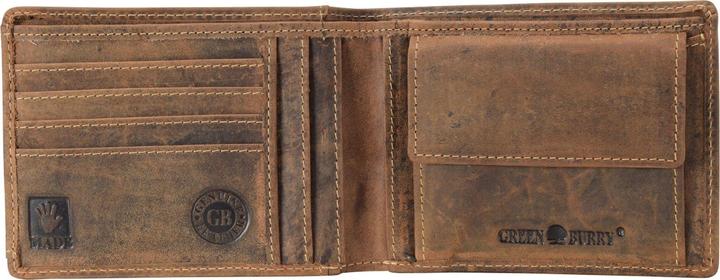 Actual product image Greenburry Vintage Geldbörse Leder 12 cm