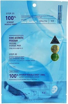Actual product image VT Cosmetics Hydrop Reedle Shot 100hl 2step Mask - 1pc (100 ml)