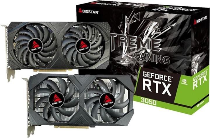 Actual product image Biostar Karta graficzna GeForce RTX 3050 6GB (6 GB)