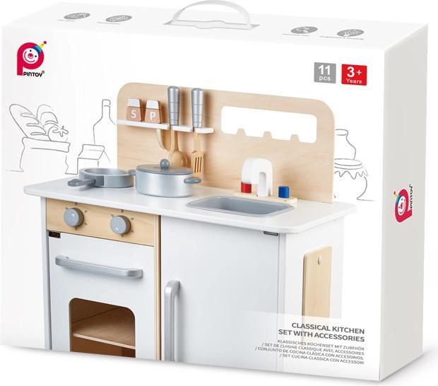 Produktbild Pintoy PT Classical Kitchen Set mit Zubehör