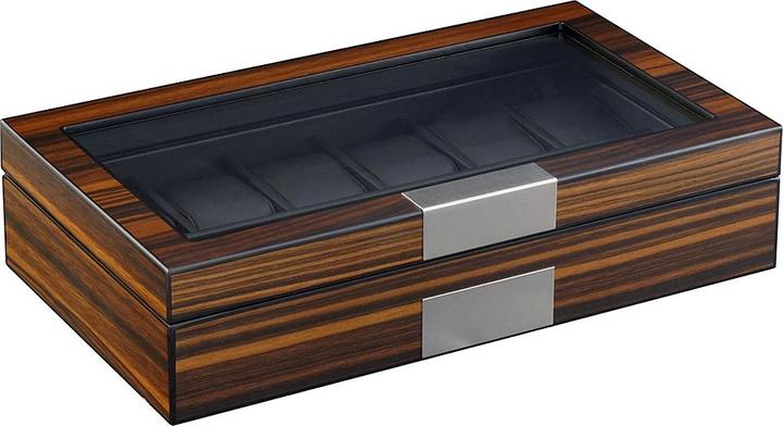 Actual product image Rothenschild Watch box RS-2377-12EB for 12 watches ebony