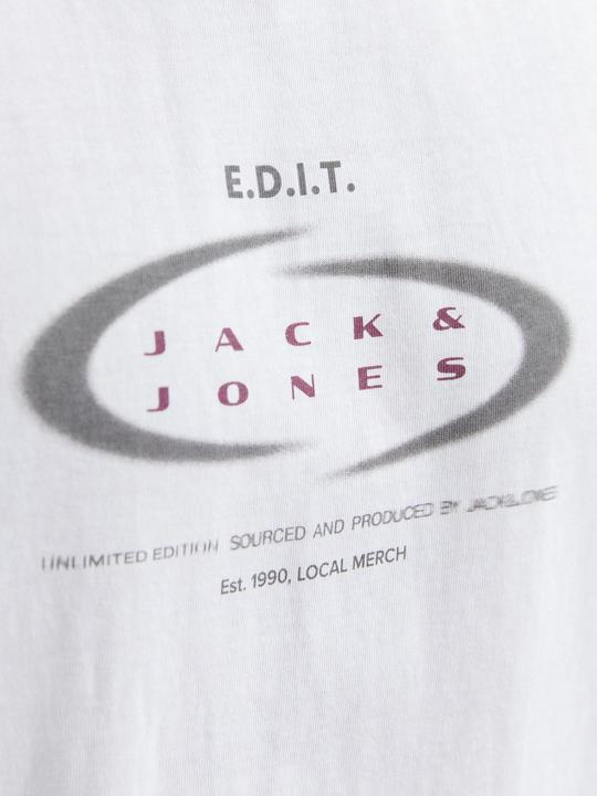 Actual product image Jack & Jones Gedruckt Rundhalsausschnitt T-shirt T-shirt (XL)