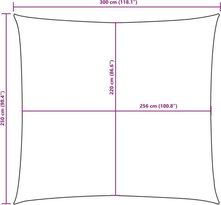 Actual product image vidaXL Nezhatok (250 x 300 cm)