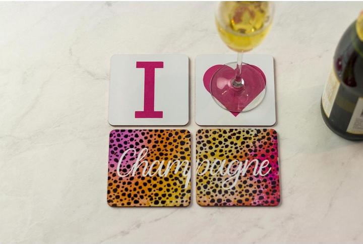 Actual product image Cricut Coaster Infusible Ink Coaster, 4 pieces