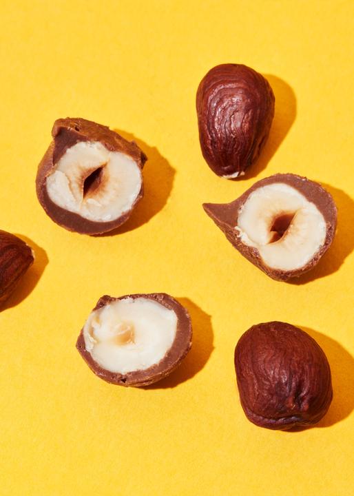 Produktbild KoRo Haselnüsse in Vollmilchschokolade (750 g)