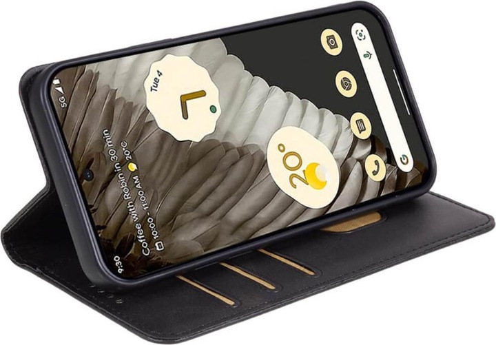 Produktbild Cover-Discount Google Pixel 8 Pro - Stand Flip Case Hülle schwarz (Google Pixel 8 Pro)