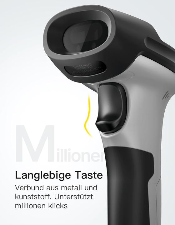 Actual product image Inateck BCST-72 (1D barcodes, 2D barcodes, QR Code)