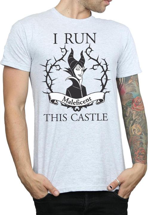 Immagine prodotto Disney Maleficent I Run This Castle Maglietta Uomo (M)