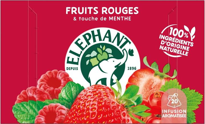 Immagine prodotto Elephant Infusione di frutta rossa (60 g)