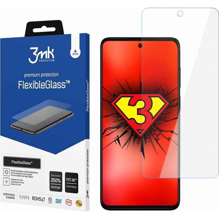 Thumbnail - 3MK Motorola Moto G52 - FlexibleGlass? (1 Stück, Motorola Moto G52), Smartphone Schutzfolie, Grün
