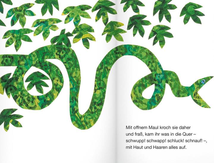 Produktbild Die Riesenschlange Sansibar (Deutsch, Eric Carle, Richard Buckley, 2016)