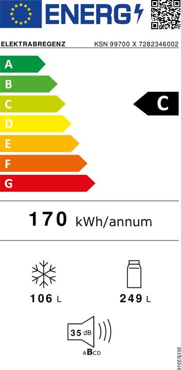 Energie-Label zz_ArchivedByPCD_Extra_zu_Nilfisk elektrabregenz KSN99700X NoFrost (355 l)