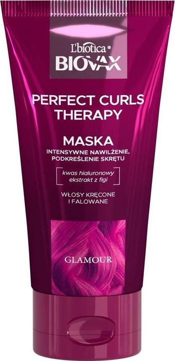 L´Biotica L'Biotica Biovax Glamour Perfect Curls Therapy Mask For Curly And Wavy Hair 150Ml (150 ml)
