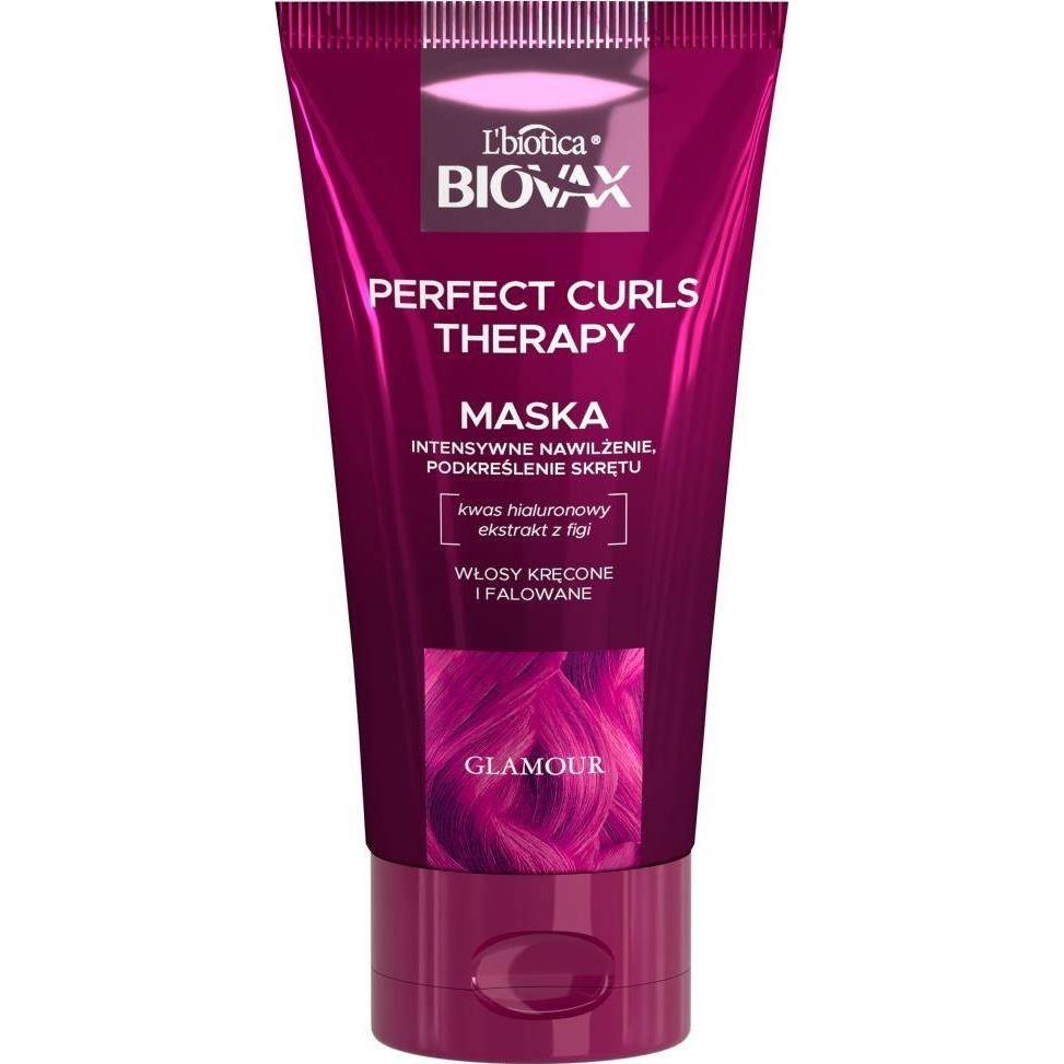 L´Biotica, Haarmaske, L'Biotica Biovax Glamour Perfect Curls Therapy Mask For Curly And Wavy Hair 150Ml (150 ml)