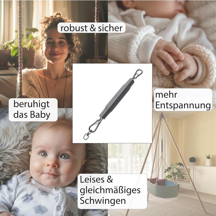 Image du produit Onpira Schwingfeder-Set für Babywiege und Hängematte