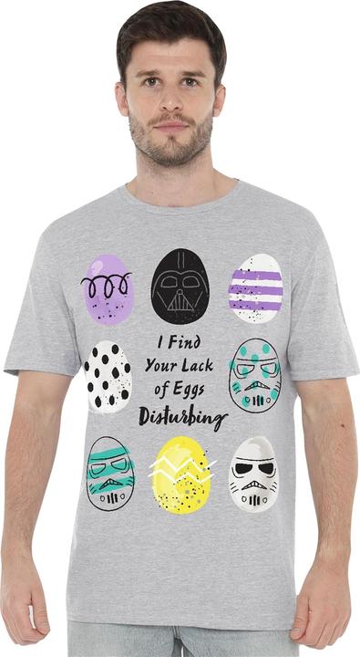 Immagine prodotto Star Wars Your Lack Of Easter Eggs Disturbing Maglietta Darth Vader Uomo (M)