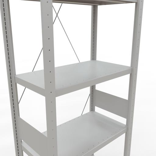 Actual product image Schulte Lagertechnik MULTIplus250 basic racking system with cross braces