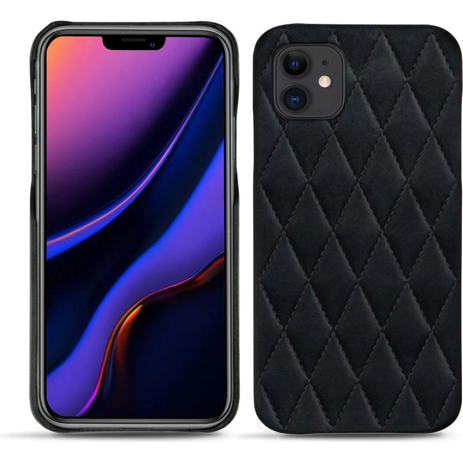 Noreve Lederschutzhülle (Apple iPhone 11), Smartphone Hülle, Schwarz