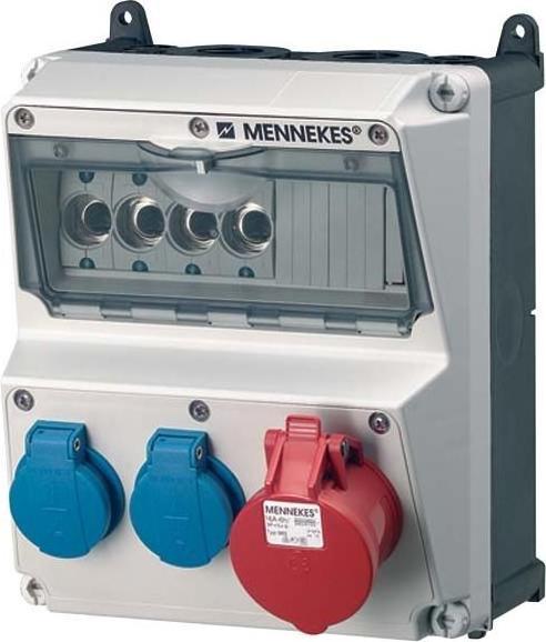 Actual product image Mennekes Socket combination
