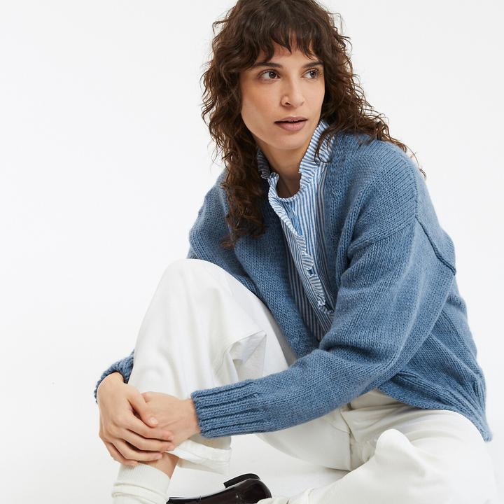 Actual product image La Redoute Collections Cardicool aus Grobstrick (XL)