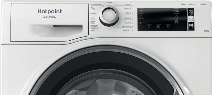 Produktbild Hotpoint Ariston Frontlader-Waschmaschine NBT1148WSAIT, 11 kg, 1400 (11 kg, Links)