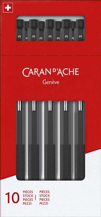 Image du produit Caran d'Ache Druckbleistift 3 mm 10 Stück (3 mm, HB, 10 x)
