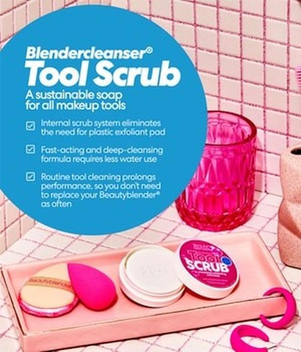 Actual product image Beautyblender Tool Scrub Unscented
